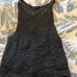 Gray Crop Tank